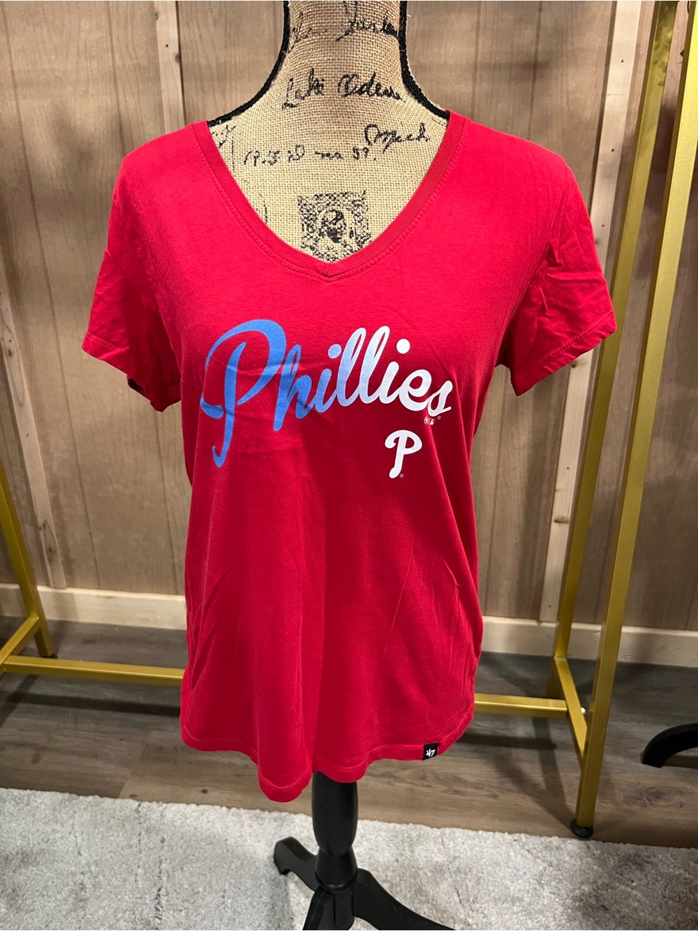 Phillies V-Neck Women's Tee